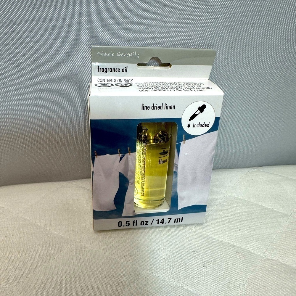 Artminds Simple Serenity Fragrance Oil Line Dried Linen Scented .5 fl oz DIY NEW